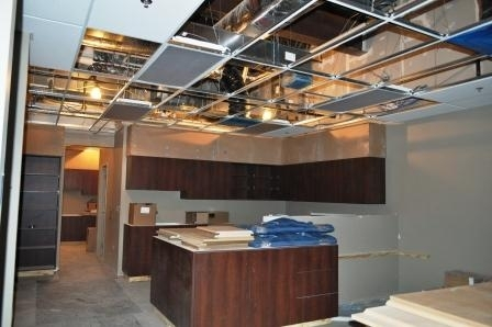 Interior view of lab