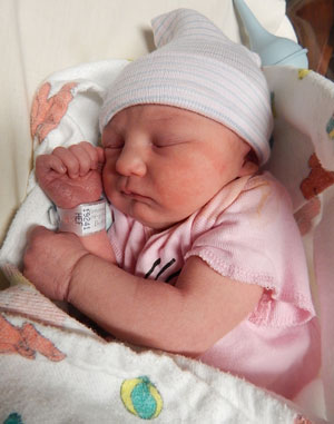 Violet Marie Baby Picture