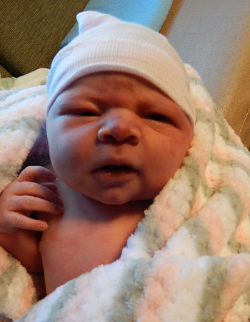 Morgan Rose Baby Picture