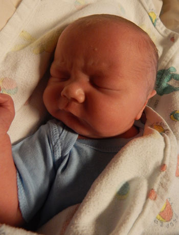 Bradley Lee Mackey Baby Picture