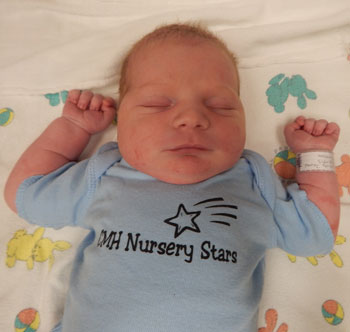 Wesley James Baby Picture