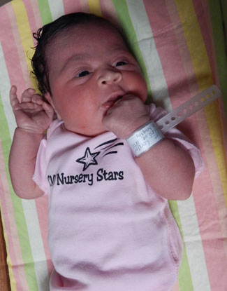 London Rose Baby Picture