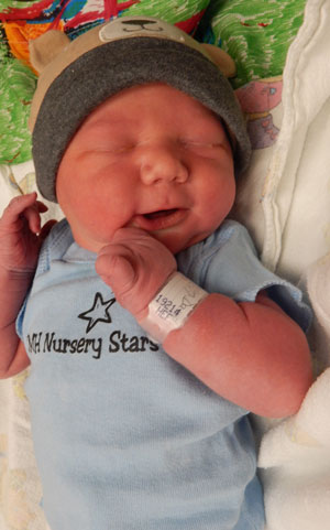 Caspian David Baby Picture