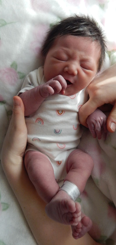 Hazel Elizabeth Baby Picture