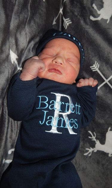 Barrett James Baby Picture