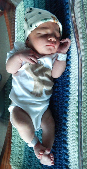 Mathias Michael Gene Baby Picture
