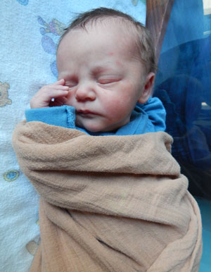 Michael Charles Baby Pic